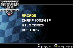 Monster Jam: Maximum Destruction screenshot 4 for GameBoy Advance